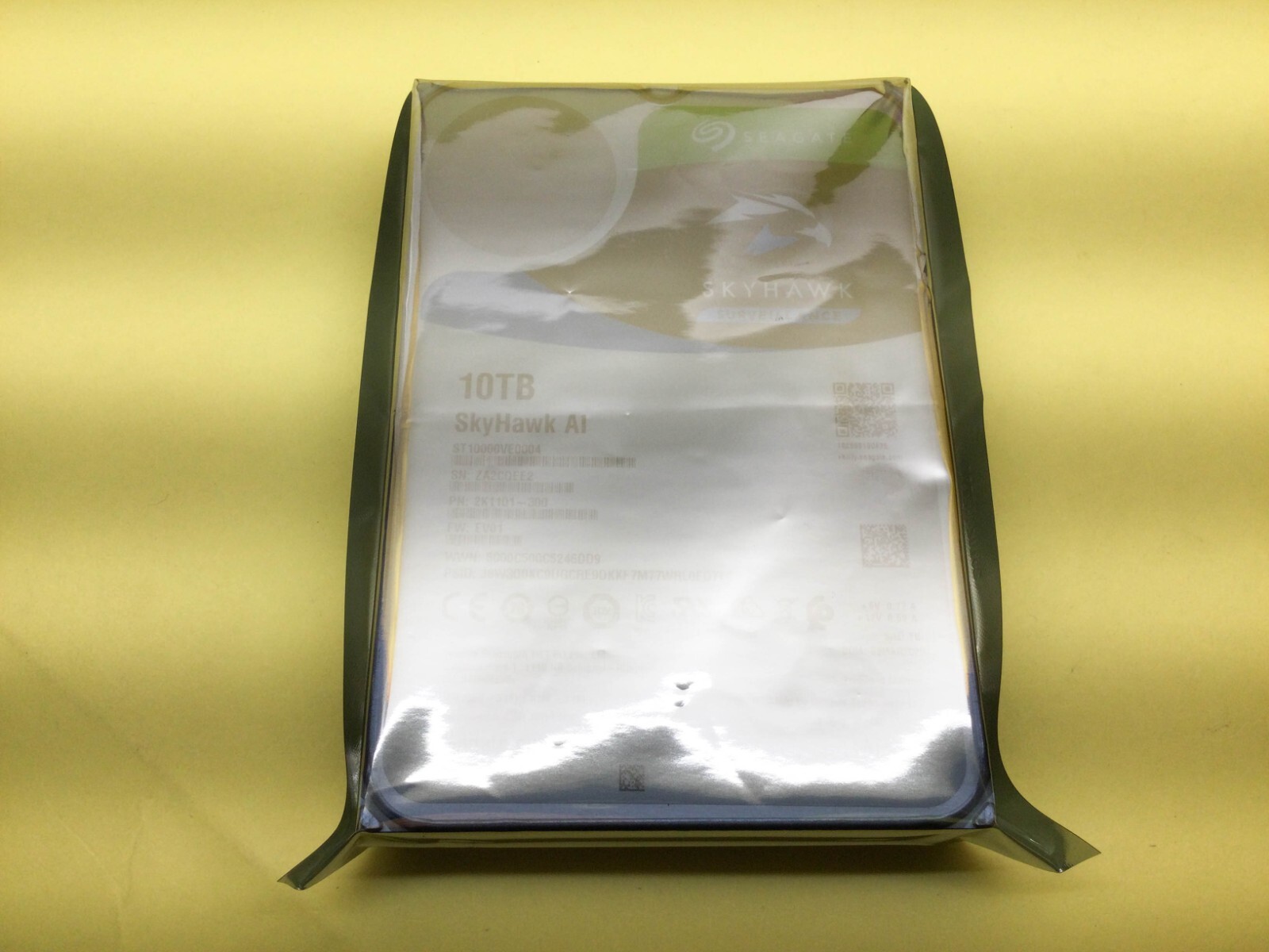 Seagate SkyHawk AI 10TB HDD 中古 Seagate SkyHawk AI 10TB 7.2K SATA 6Gb/s 256MB 3.5in HDD