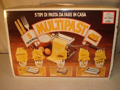MARCATO MULTIPASTA 5 TYPES OF PASTA MAKER - NEW NEVER USED