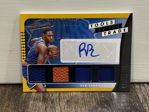 その他 Absolute RJ BARRETT AUTO /25 RJ BARRETT 2019-20 ABSOLUTE TOOLS OF THE TRADE JERSEY AUTO