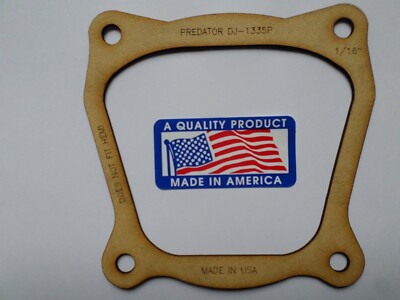 1 Predator 212cc Valve Cover Gasket DJ-1335P USA 1/16'' Thick