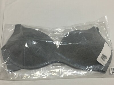 M421 LIVELY The All-Day No-Wire Push-Up Bra 45431 Heather Gray Size 38D