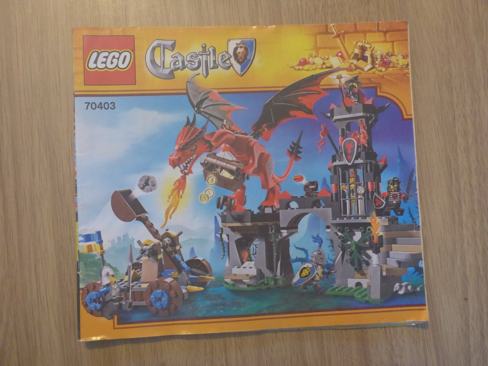 lego dragon mountain instructions