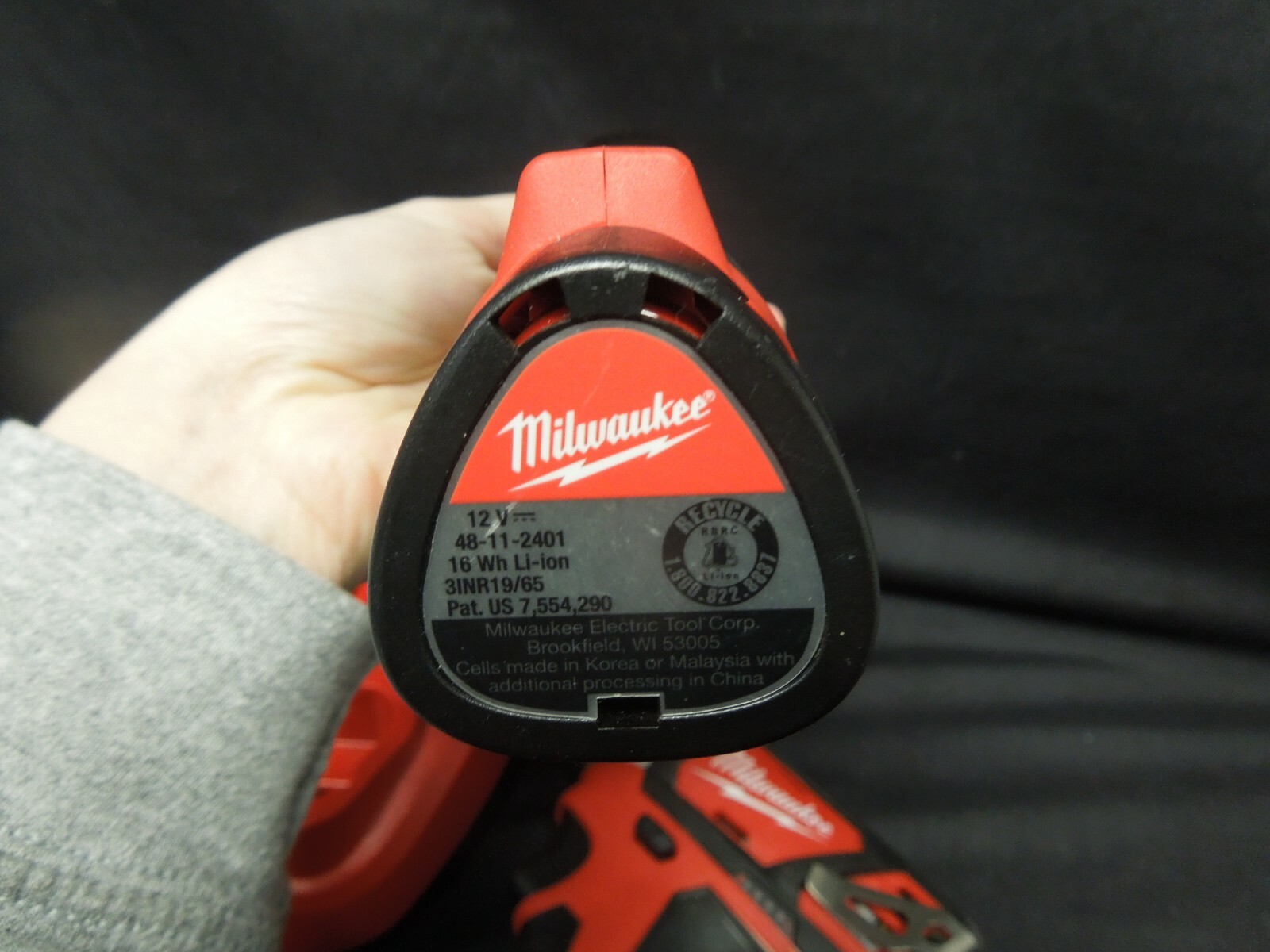 Milwaukee 2457-20 M12 12V Li-Ion 3/8