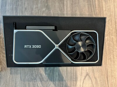 NVIDIA GeForce RTX 3090 Founders Edition 24GB GDDR6 Graphics Card -...