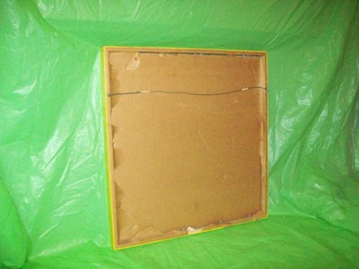 Vintage Donald Duck Framed Needle Work Art/Picture