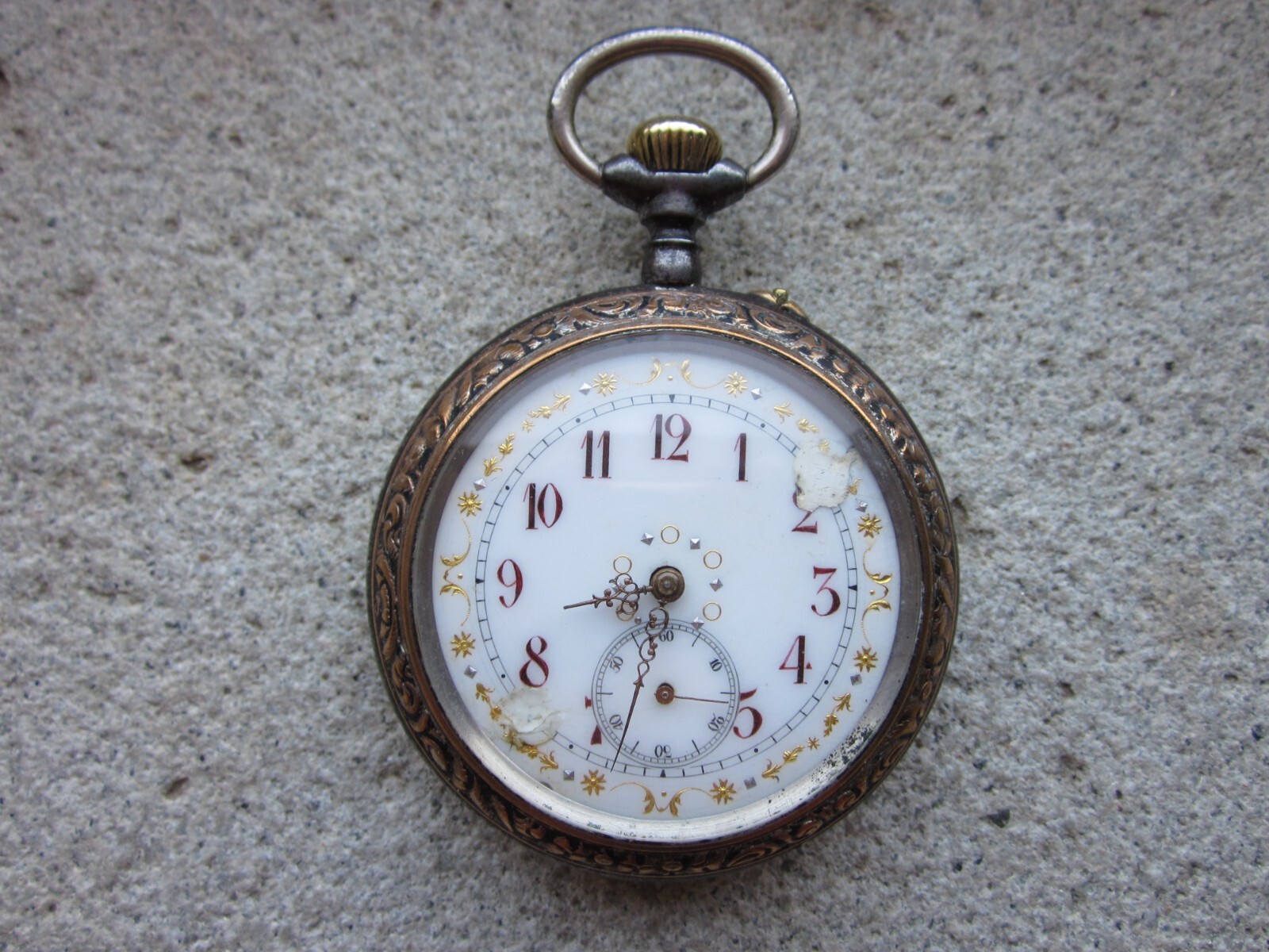 Orologio Da Tasca Meccanico Uomo - Carica Manuale, Cassa 47mm, Movimento A Vista, Stile Vintage