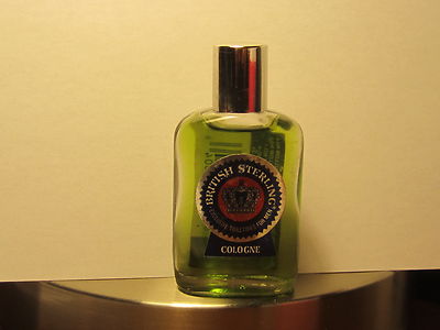 BRITISH STERLING COLOGNE by MEM TRAVEL SIZE 30ml/1oz Splash FULL HARD to FIND