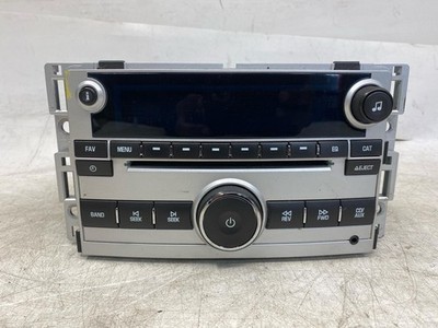 2009-2012 CHEVY MALIBU Radio Receiver CD/mp3 Player (opt US8) exc.LTZ