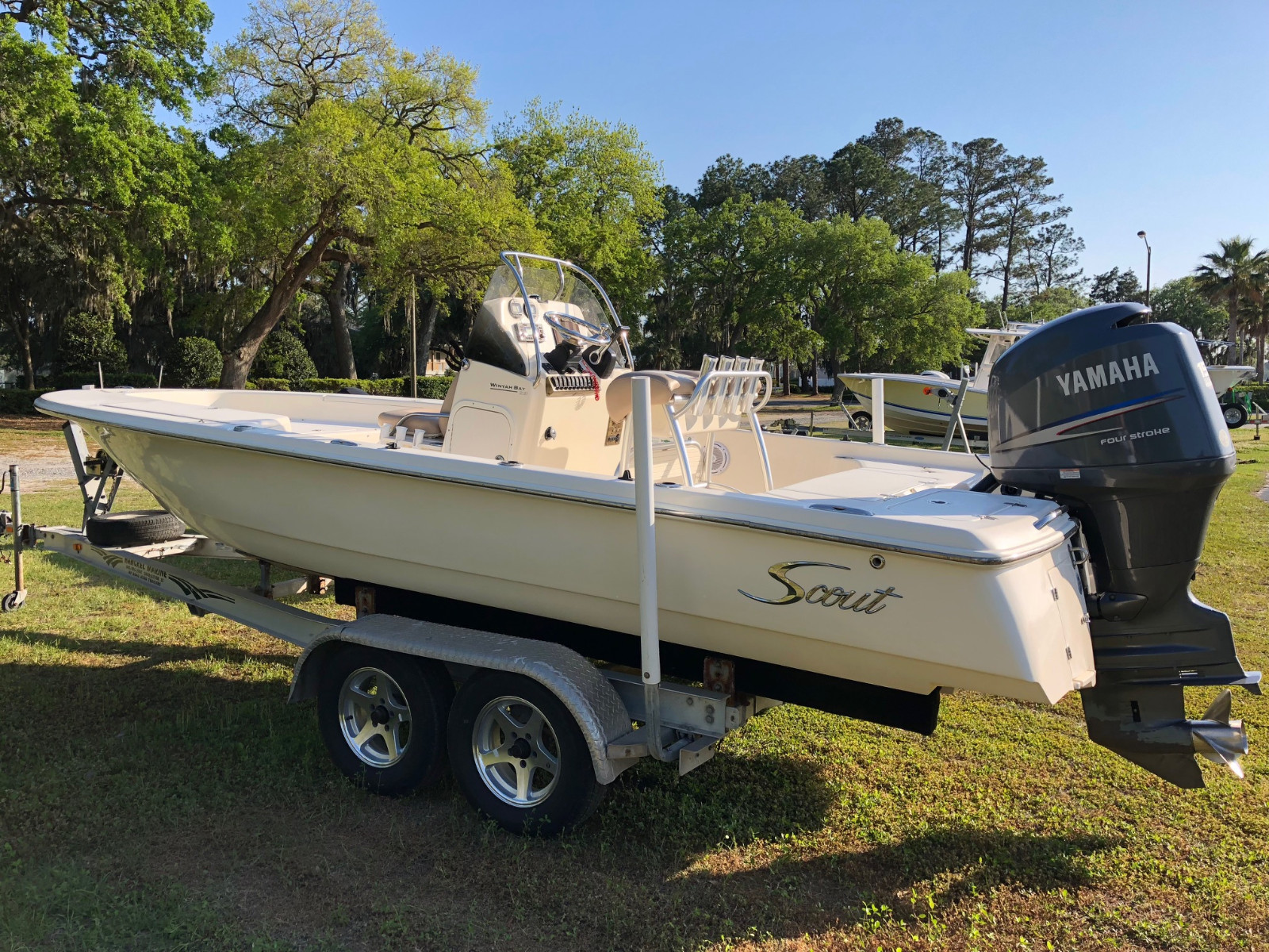 2008 Scout 221 Winyah Bay w/ Yamaha F150 Bay Boat Center Console Inshore Fishing