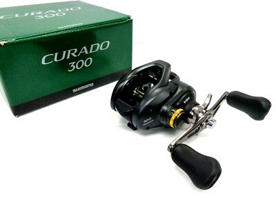 Choose LH or RH Ratio Shimano Curado 300K Series Baitcast Reel