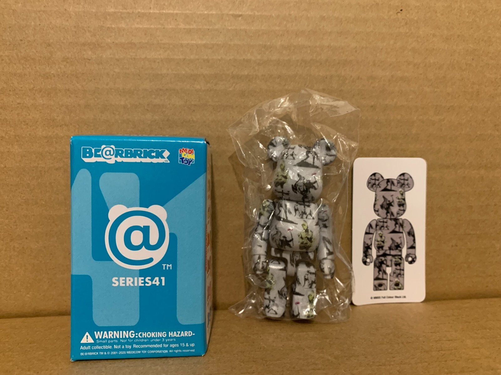 MEDICOM TOY - ベアブリック BE@RBRICK バンクシー 41 シークレット banksy Medicom Bearbrick Series 41 S41 Secret 