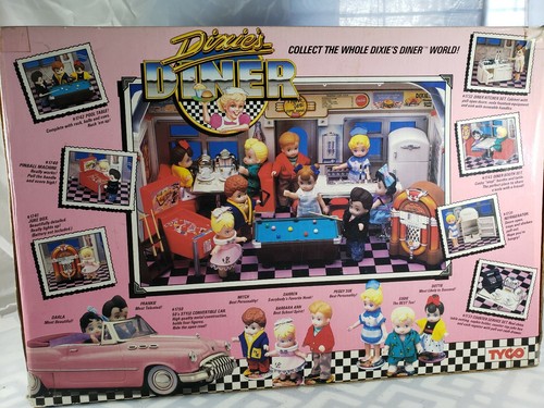 Dixies Dinner 1988 Tyco Playset New