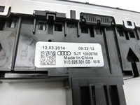 Audi A3 8V 12-16 Warnblinkschalter Schalter Audi A3 8V 12-16 17.06.2014 8V0925301CD 10026768 gebraucht Vorschau 5