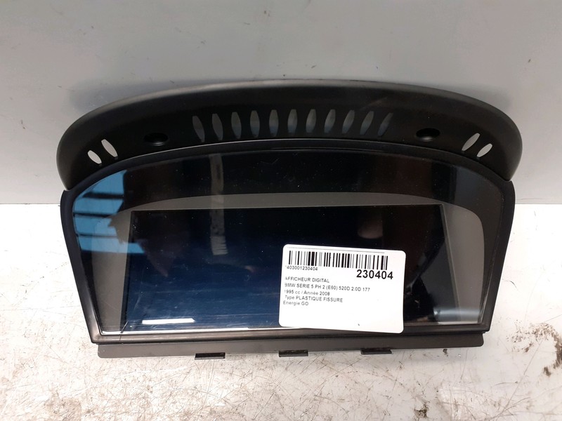 Afficheur Digital Bmw Serie 5 Ph 2 (E60) 65829193758