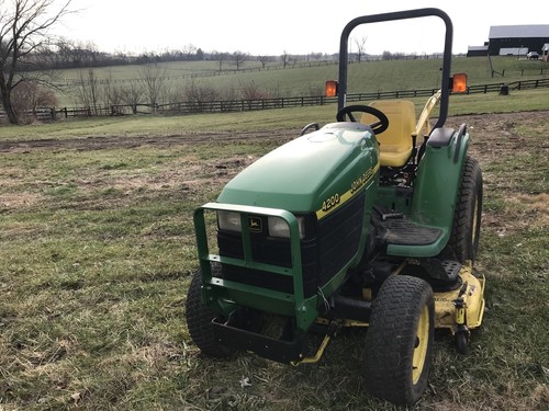 John Deere 4200 Compact Tractor (Willing To Trade For Another Tractor)