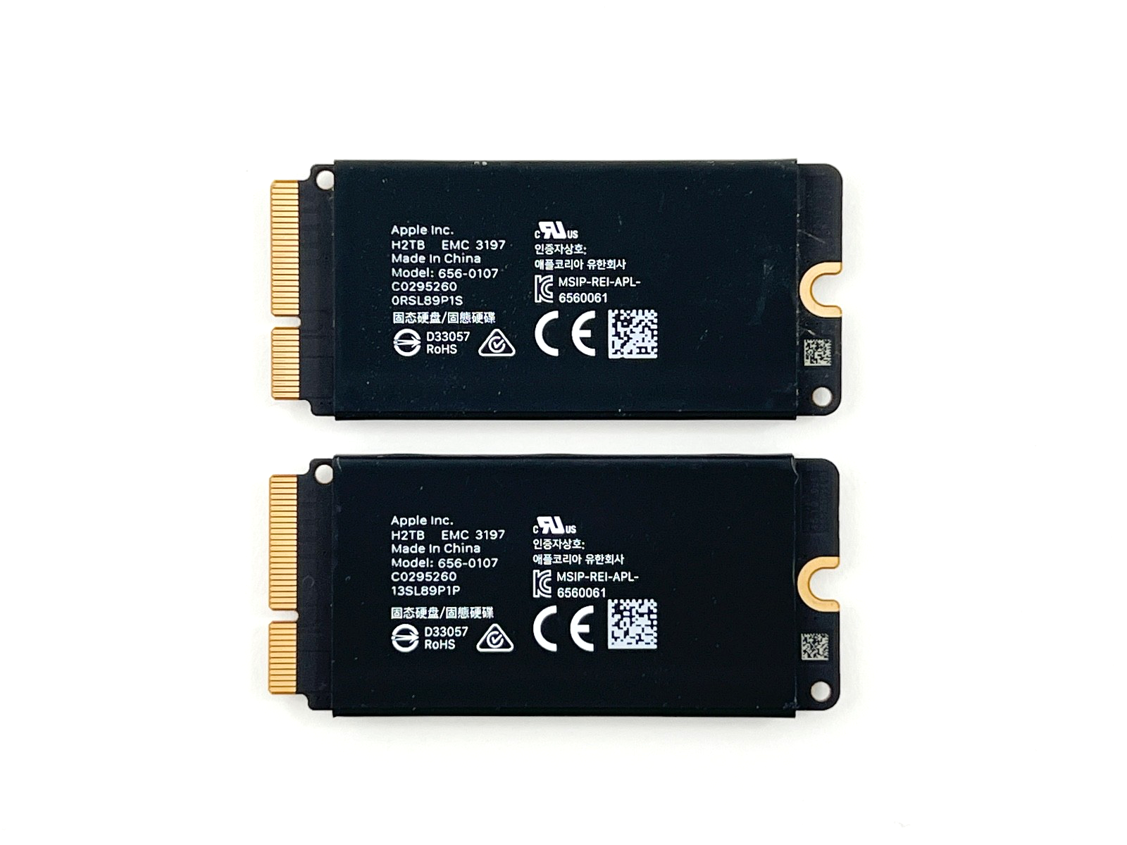 Apple 純正 内蔵SSD 1TB（512GB×2） SSD 内蔵SSD Apple セット 1T 2280用