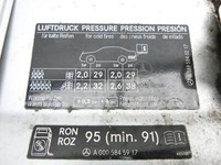 Mercedes A170 W169 04-08 Tankdeckel Tankklappe 761U Mercedes A170 W169 04-08 24.10.2007 A1697500106 A0005845917... Vorschau 5