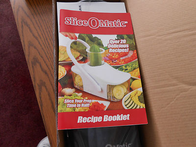 Slice-O-Matic Food Slicer AS SEEN ON TV - New in Box