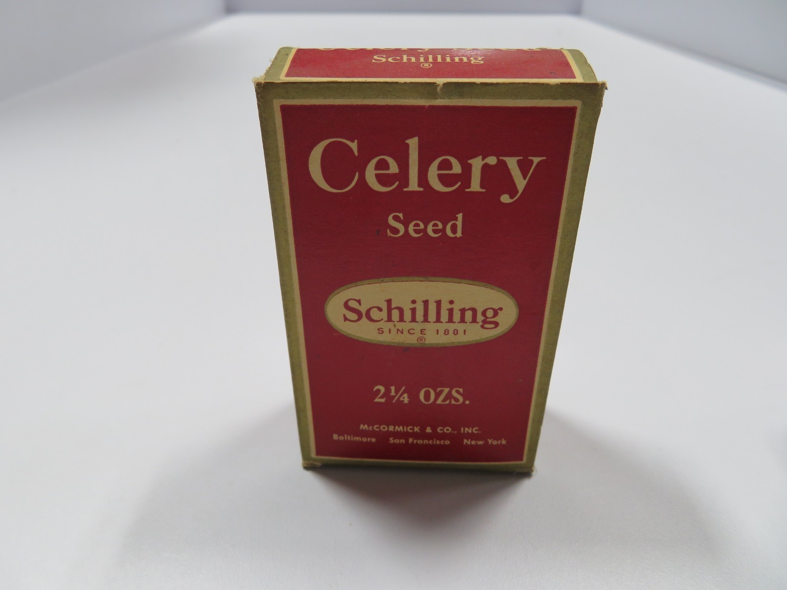 Vintage Schilling Spice Tins with Two BONUS Spice Boxes!