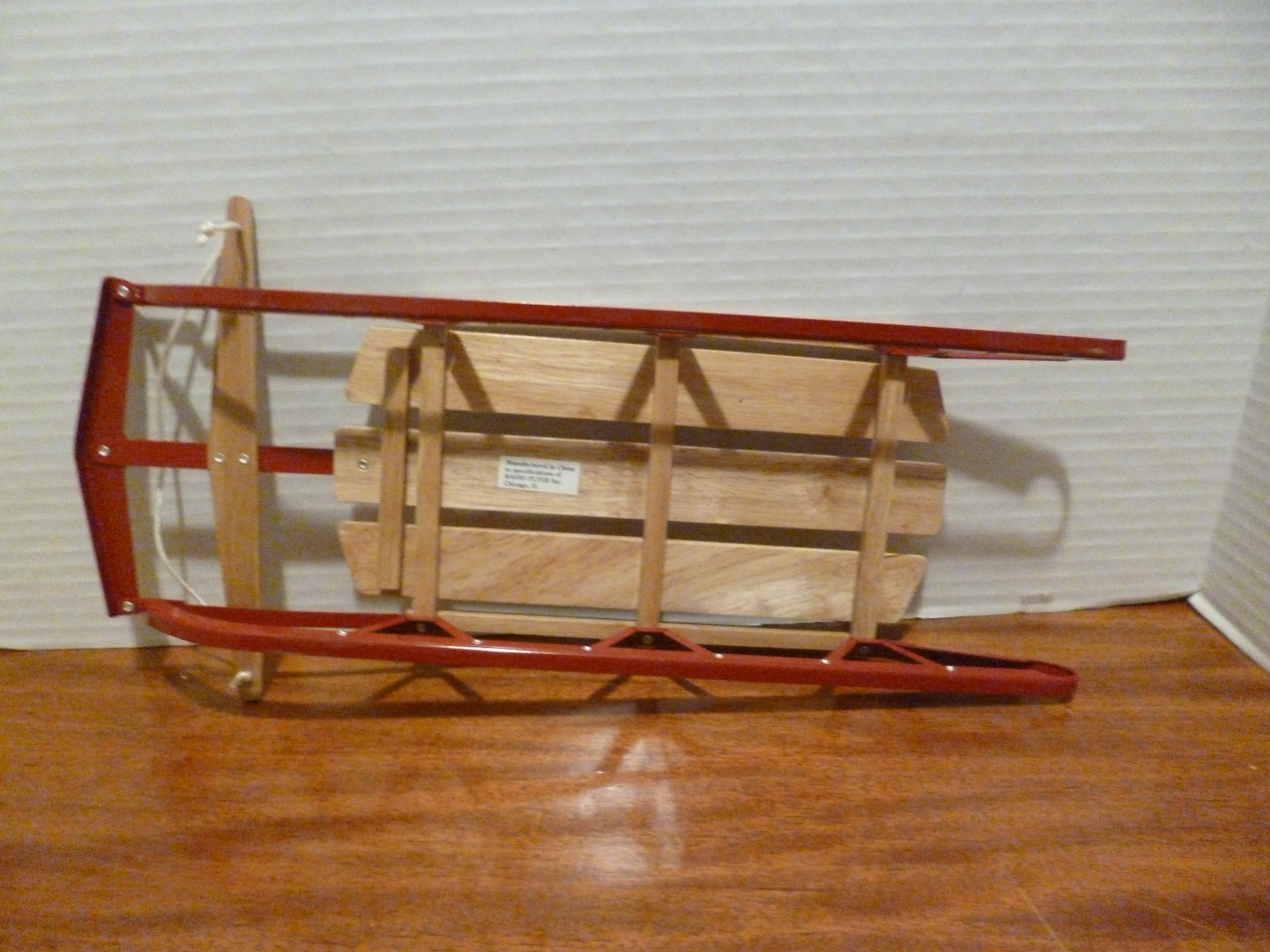 Radio Flyer Red Metal And Wood 16