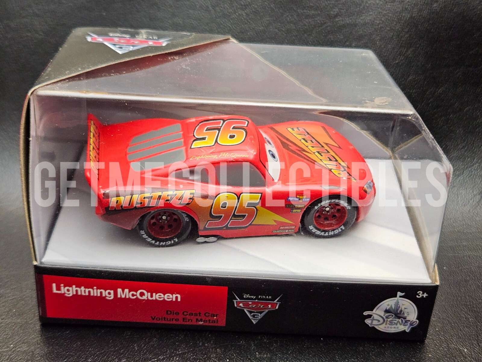 DISNEY STORE PIXAR CARS RUSTEZE LIGHTNING MCQUEEN SAVE 6