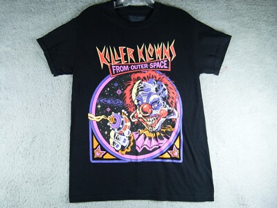 Killer Klowns From Outer Space Black Tshirt by Goodie Two Sleeves Sz Small