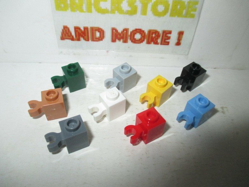 Lego - Brick Brique 1x1 Vertical Clip Mix 60475 60475b - Choose Color & Quantity