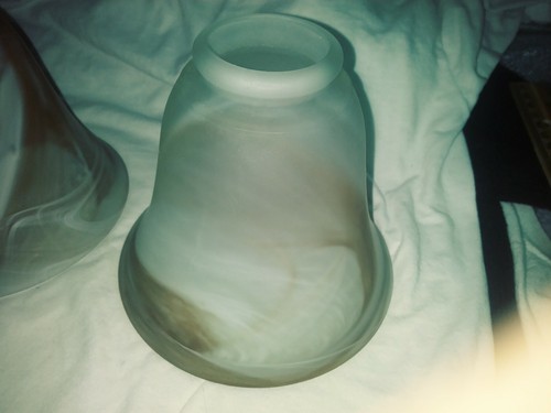 Architectural Designs.2 Marble Glass Light cover  Fixtures.