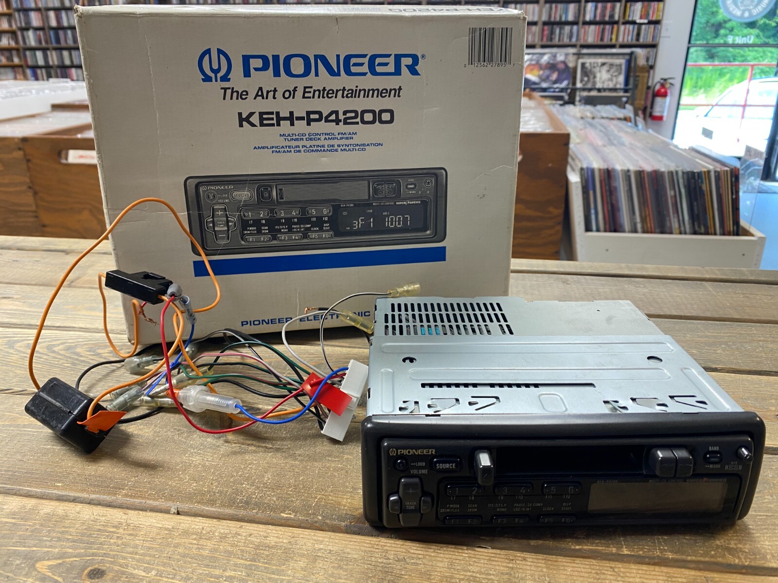 美品　当時物希少　carrozzeria KEH-P440 carrozzeria CD / cassette deck DSP CDS-P77 KEH-P440