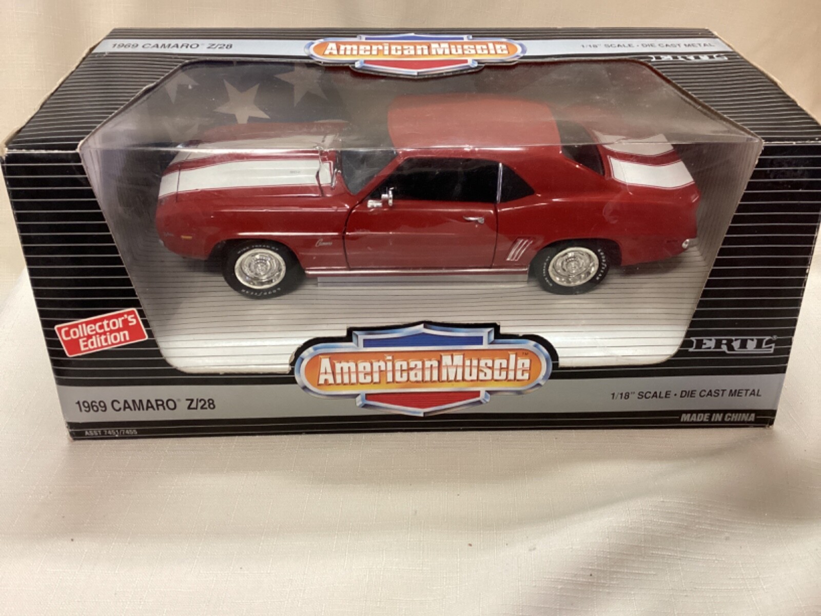 Ertlアーテル/'69 Chevyシボレー Camaroカマロ 1/18 限定 Ertlアーテル/'69 Chevyシボレー Camaroカマロ 1/18 - メルカリ