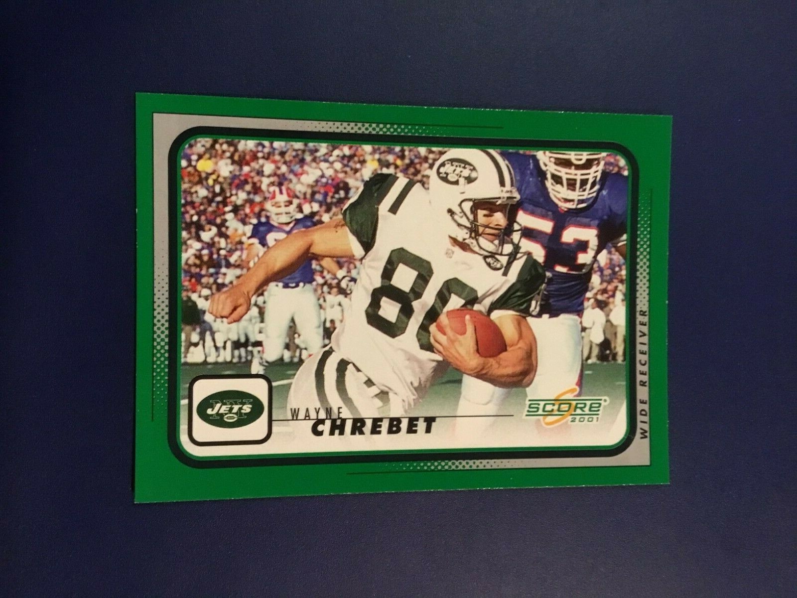 November artist 148cm板 2001 Score # 148 WAYNE CHREBET New York Jets Sharp Look ! | eBay