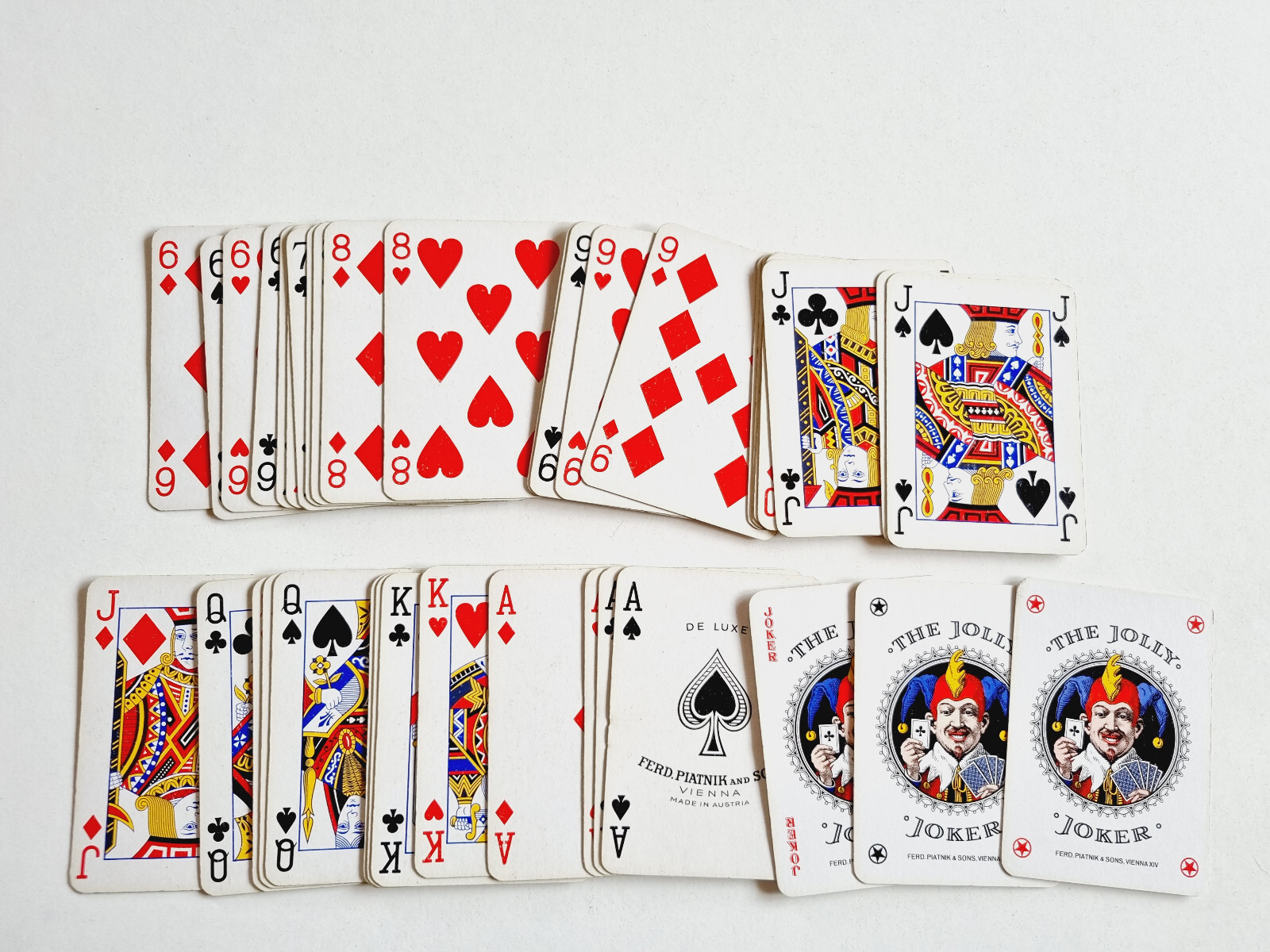 Piccadilly BRIDGE-SET ピカデリーPIATNIKカードゲーム Playing Cards Piccadilly Piatnik Bridge-Set Poker Original