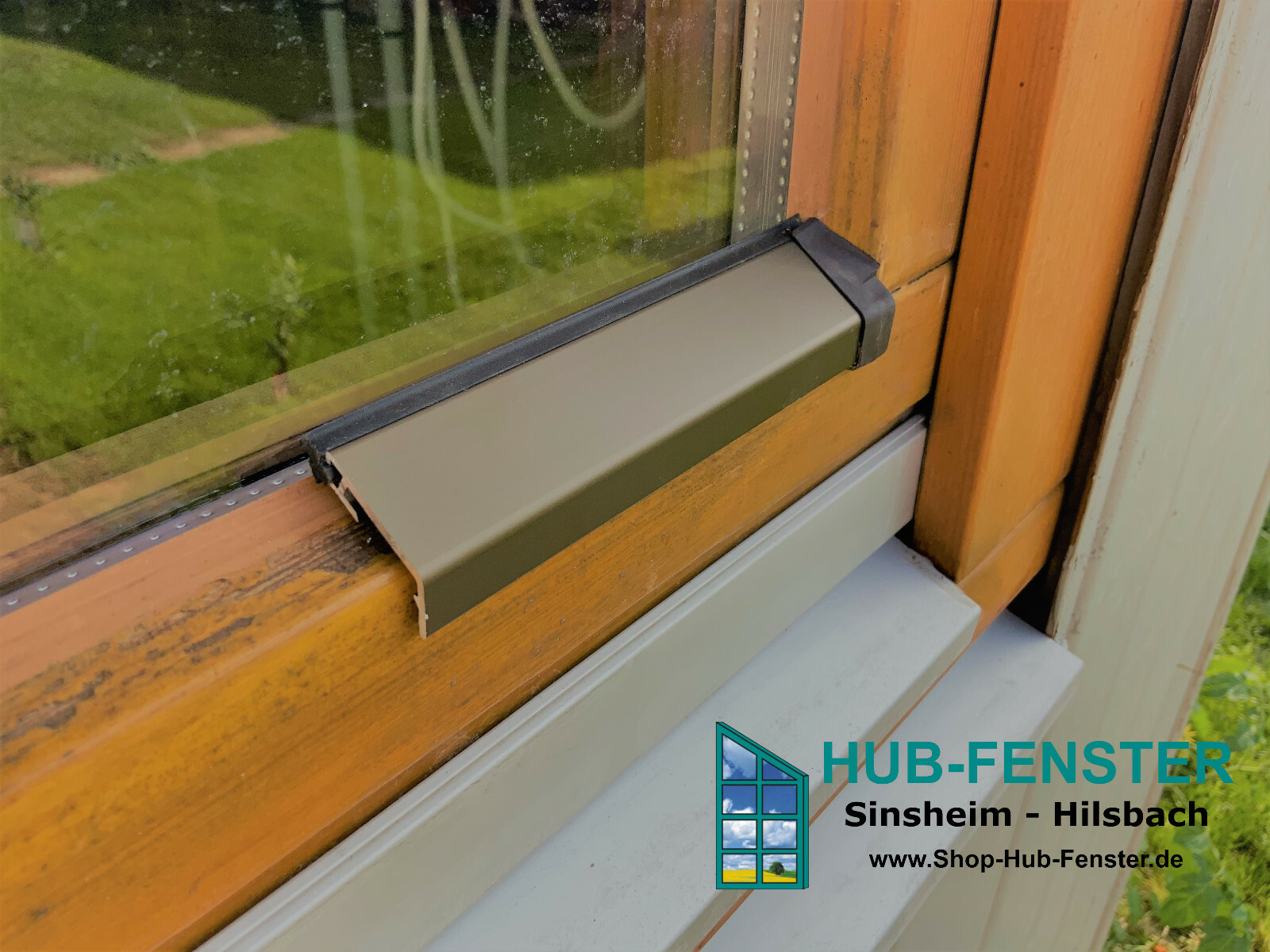 Flügelabdeckprofil Aluminium Wetterschenkel für