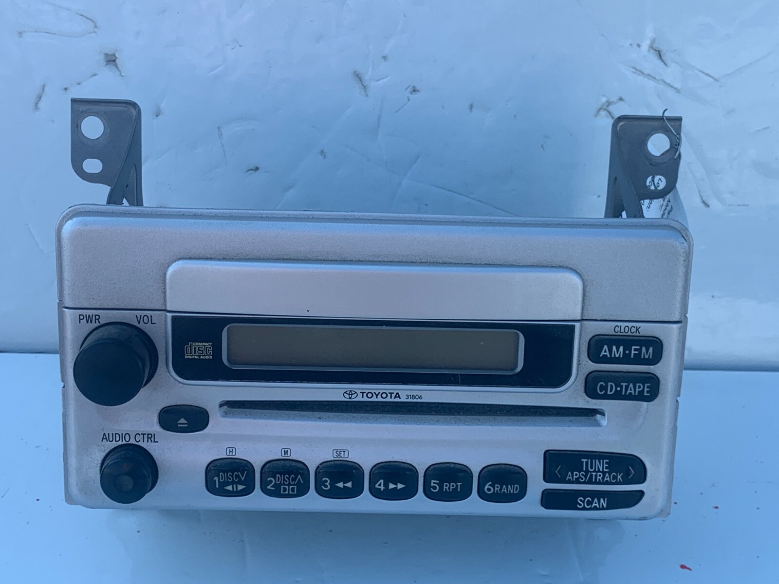 2006-2007 Toyota Yaris Radio CD Player 08600-00980 OEM | eBay