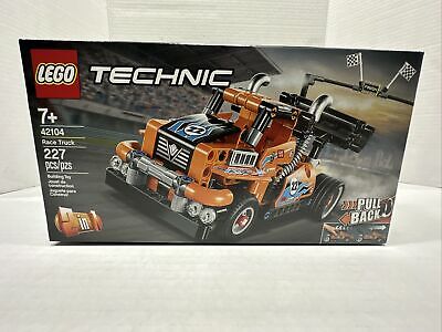 Lego Technic Race Truck 42104 Building Kit Retired Set 227 pcs New Fast Ship