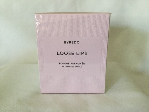 Byredo LOOSE LIPS Fragranced Candle 8.4 Oz Sealed New Box Lipstick Rose Violet