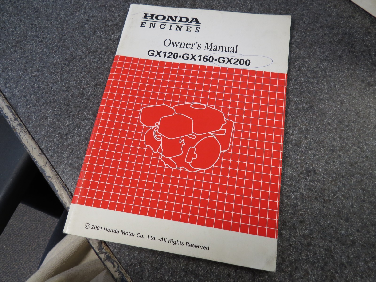 書 29900 Honda Factory Owners Manual Engines GX120 GX160 GX200