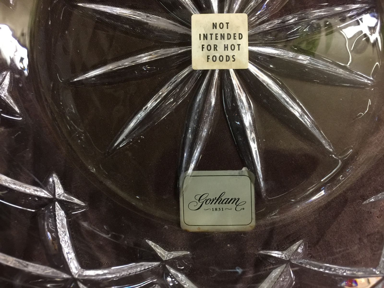 Gorham Lady Anne Crystal 9