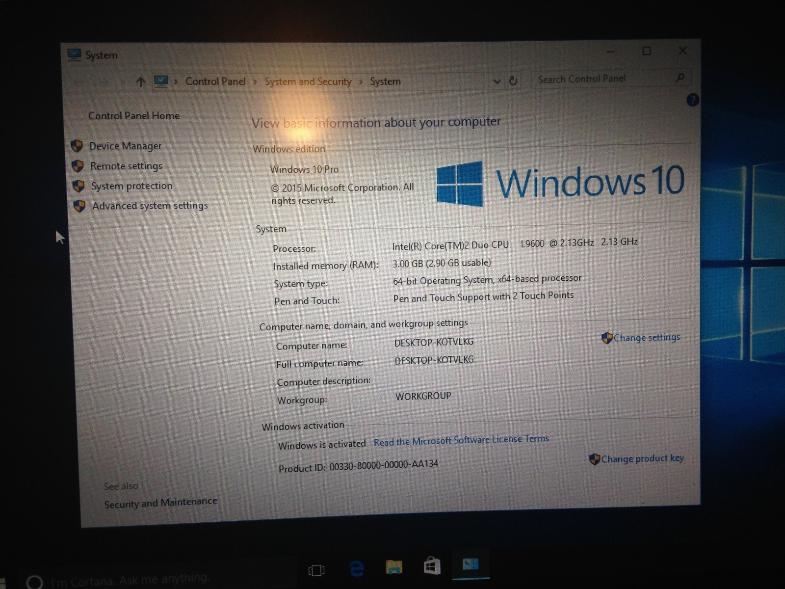 Thinkpad X200T 2.13Ghz Core 2 Duo 8GB DDR3 160GB Harddrive