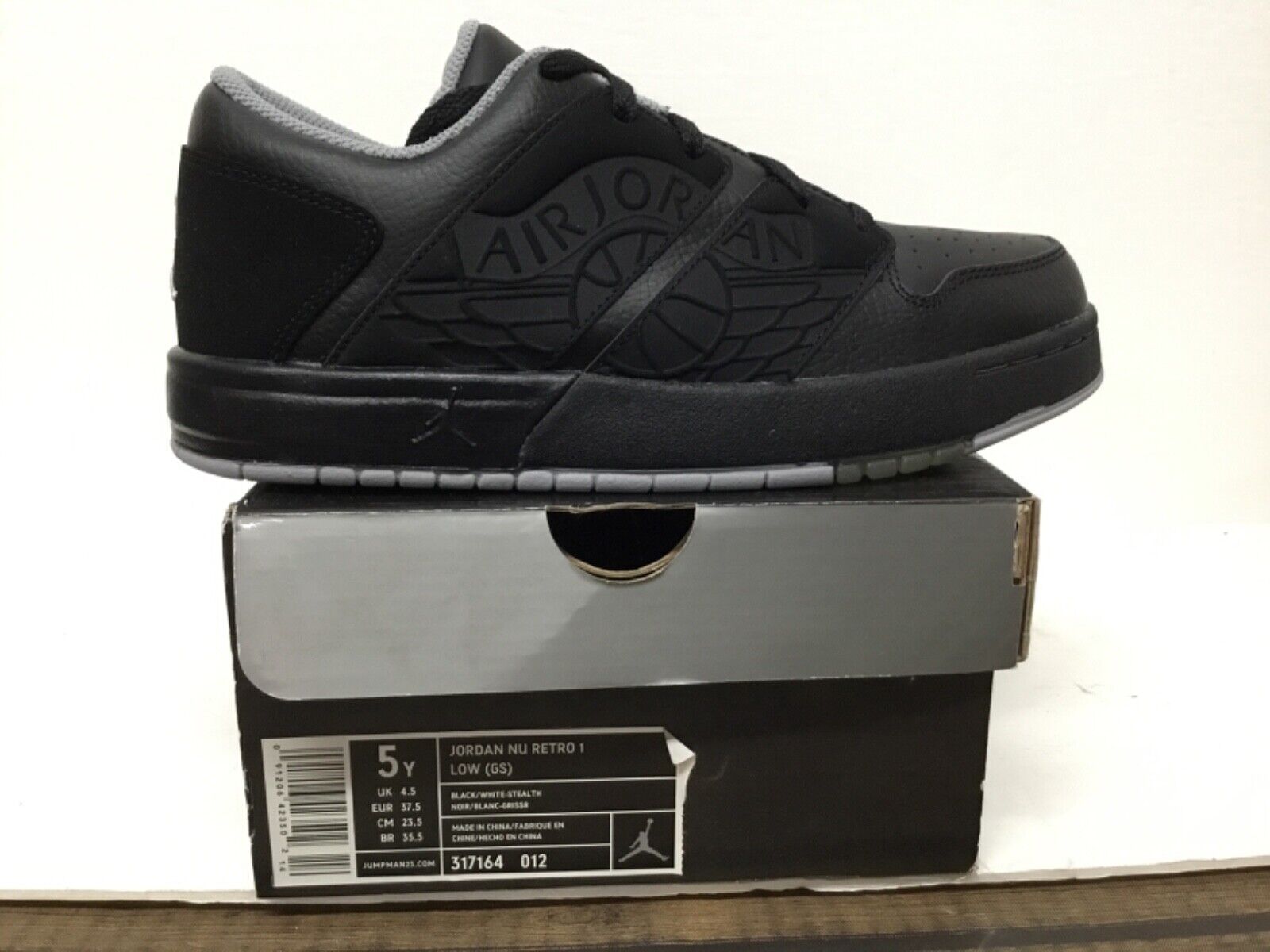 Jordan Nu Retro 1 Low (GS) Kids/Boys sneaker #317164 012 Jordan Nu Retro 1 Low (GS) Kids/Boys sneaker #317164 012