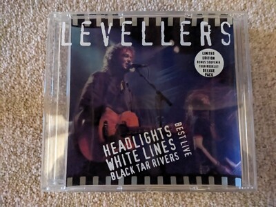 THE LEVELLERS - BEST LIVE HEADLIGHTS WHITE LINES BLACK TAR RIVERS - Ltd Ed 3D
