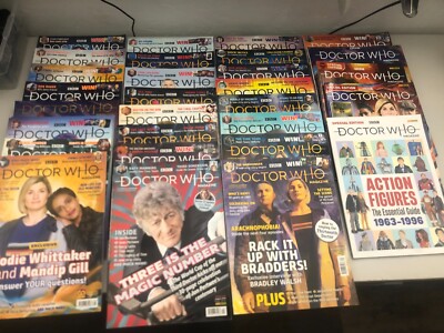 HUGE Doctor Who Magazine Lot 30 Issues Between 529 and 579 PLUS SPECIAL EDITIONS
