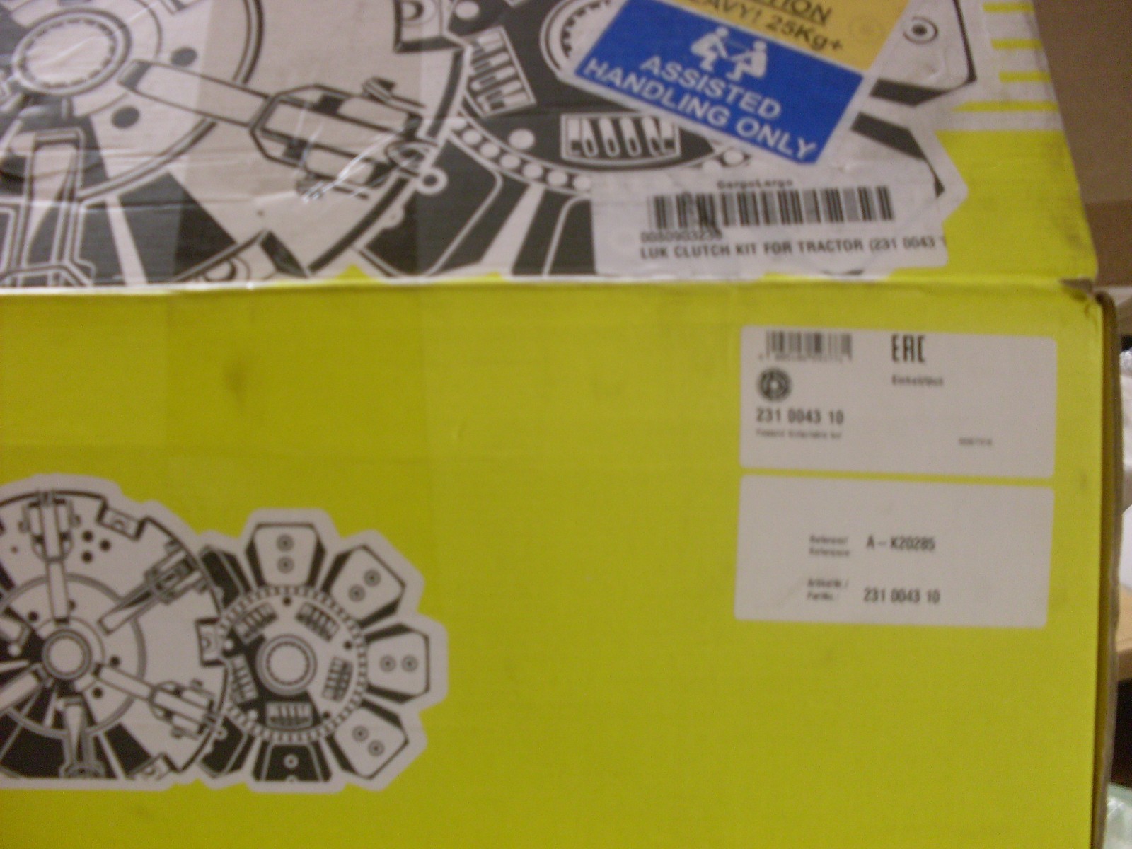 David Brown Case-IH NEW LUK Tractor Clutch 1594 1690 1694 K202825