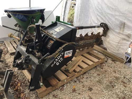 Bradco 612 Tractor 3Pt Trencher 48