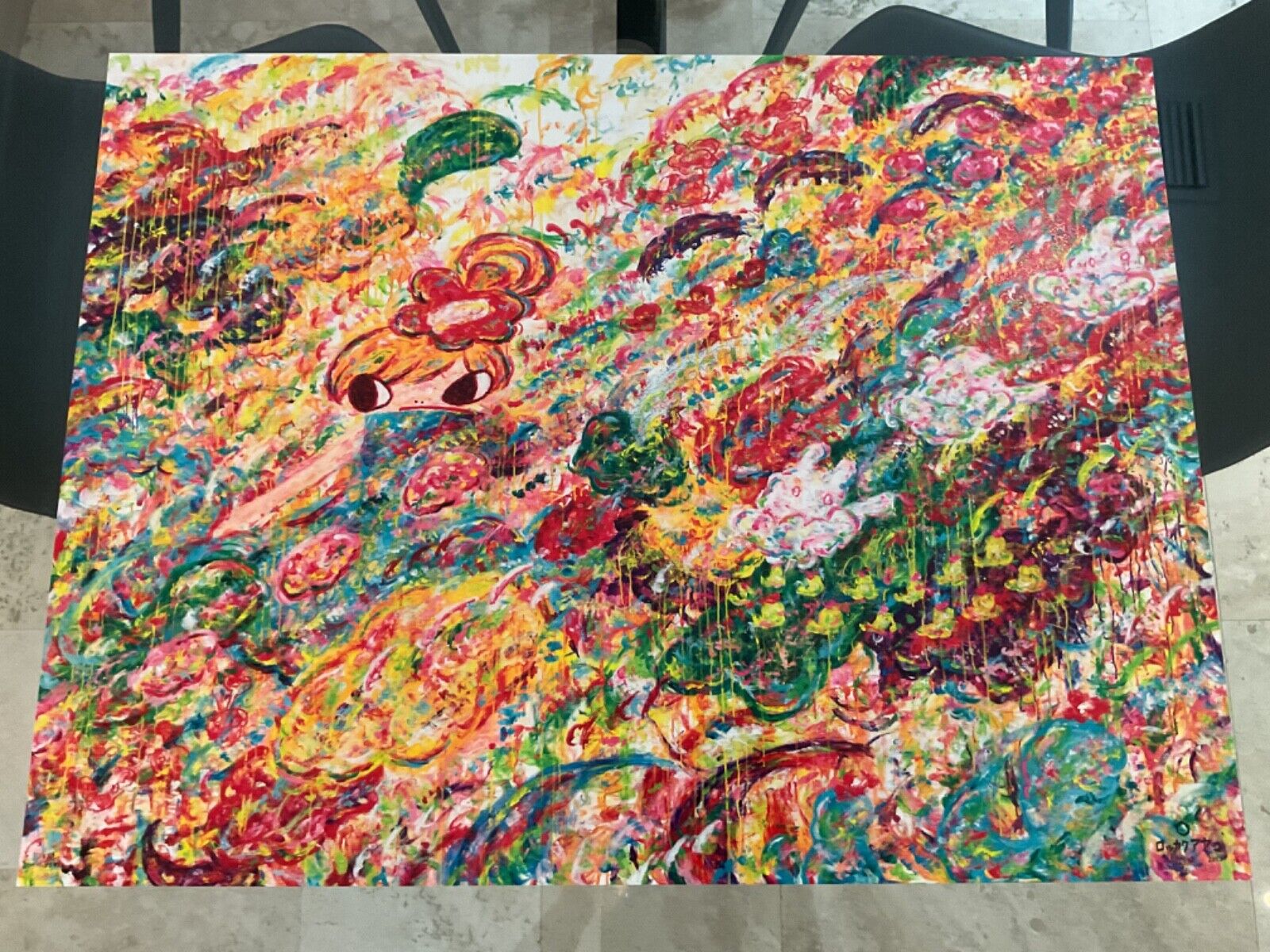 Ayako Rokkaku - Untitled, 2022, signed impression – LYNART STORE