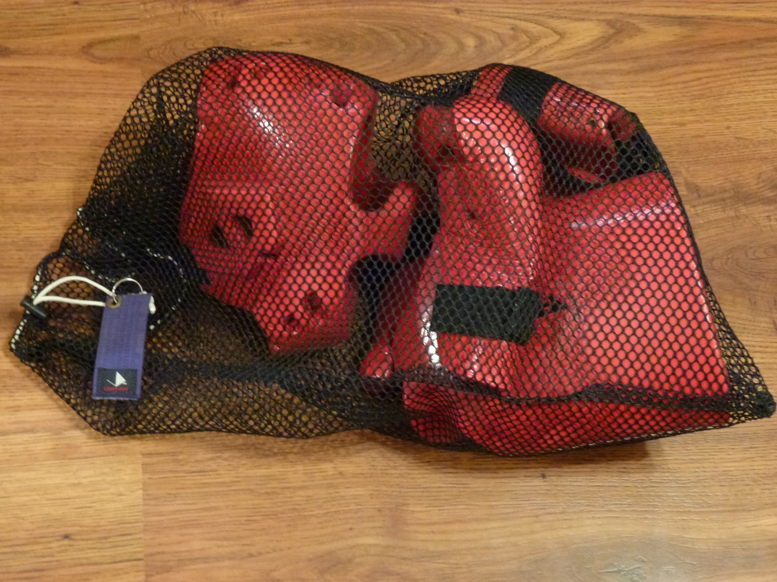 Red youth small adult sparring gear set kick boxing karate Taekwondo martial art