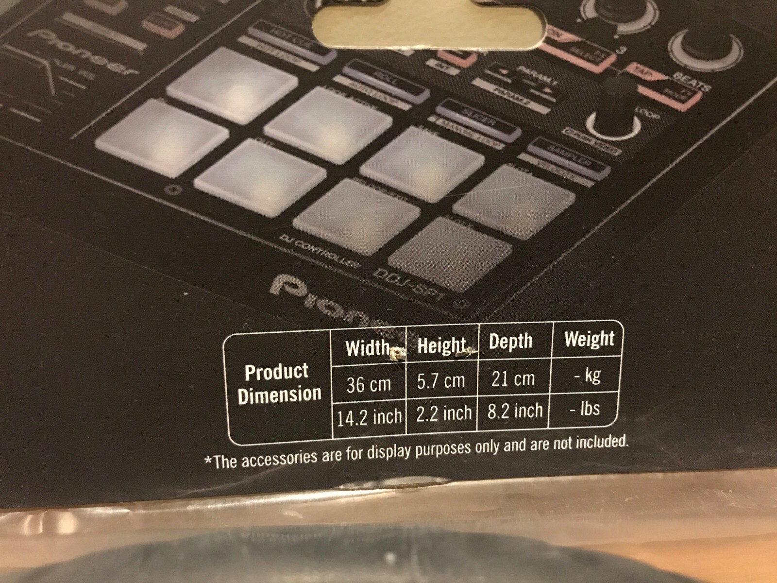UDG Creator Pioneer DDJ-SP1 Hardcase Black U8425BL