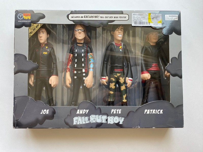 fall out boy action figures