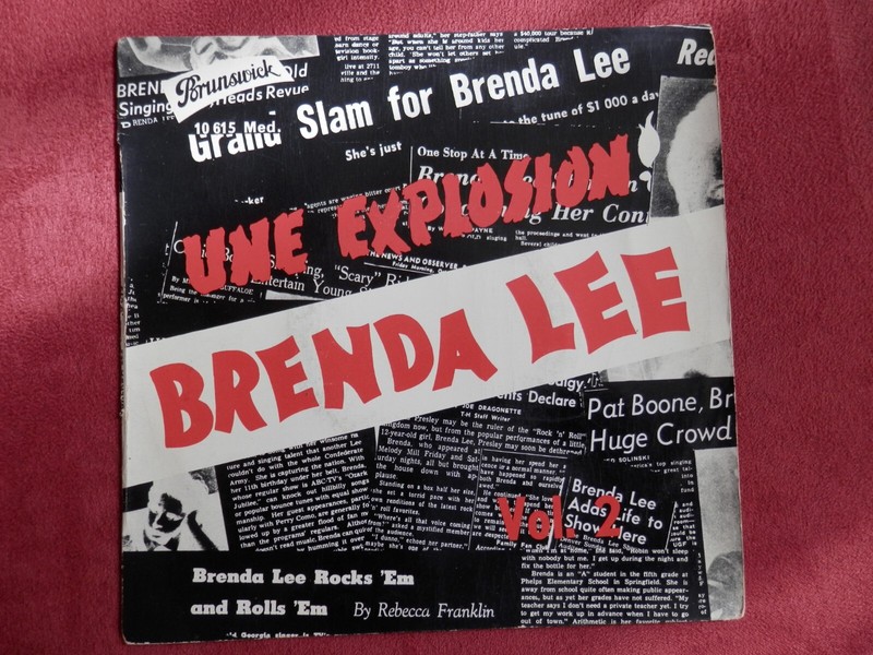 Brenda Lee The Stroll Ep Fr 1958 Bel Etat