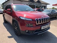 2014 Jeep Cherokee 2.0d M-JET LIMITED 69,000m, heated seats, bluetooth, sensors,